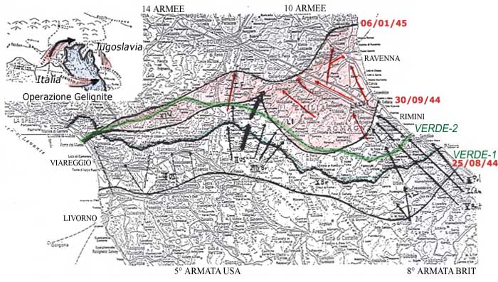 The Battle of rivers. Op. Gelignite and the landing in Greece